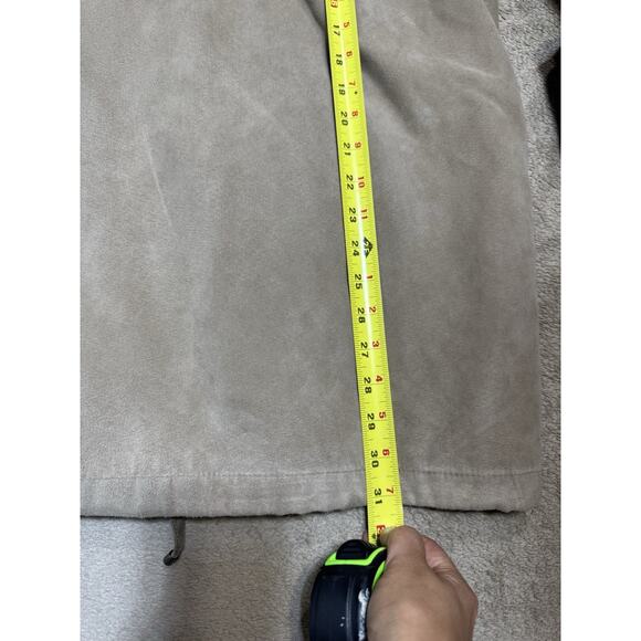 London Fog Suede Jacket Women’s XL Tan Academia Oversized Old Money Academia - Picture 5 of 6